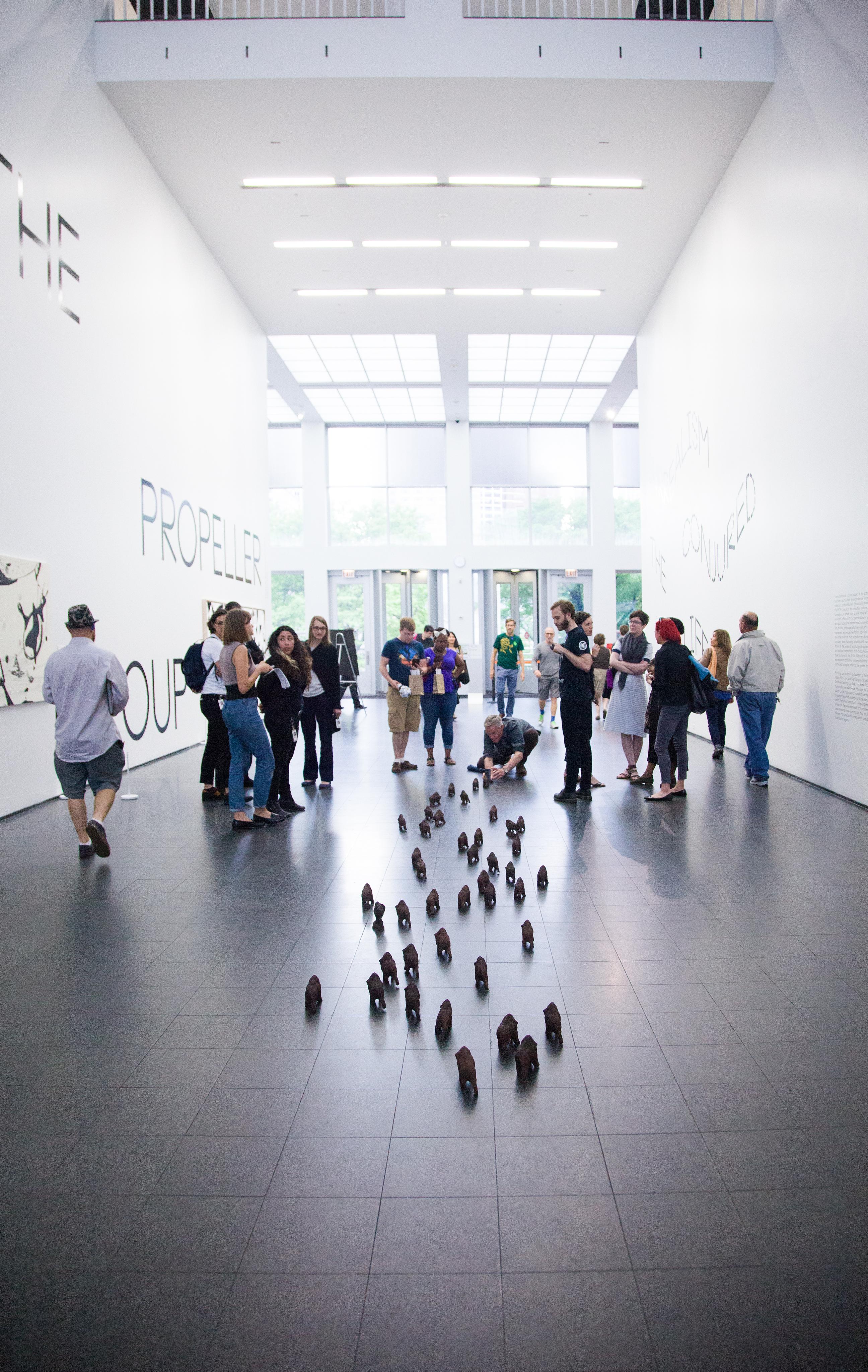 Herd Not Seen at the MCA Chicago