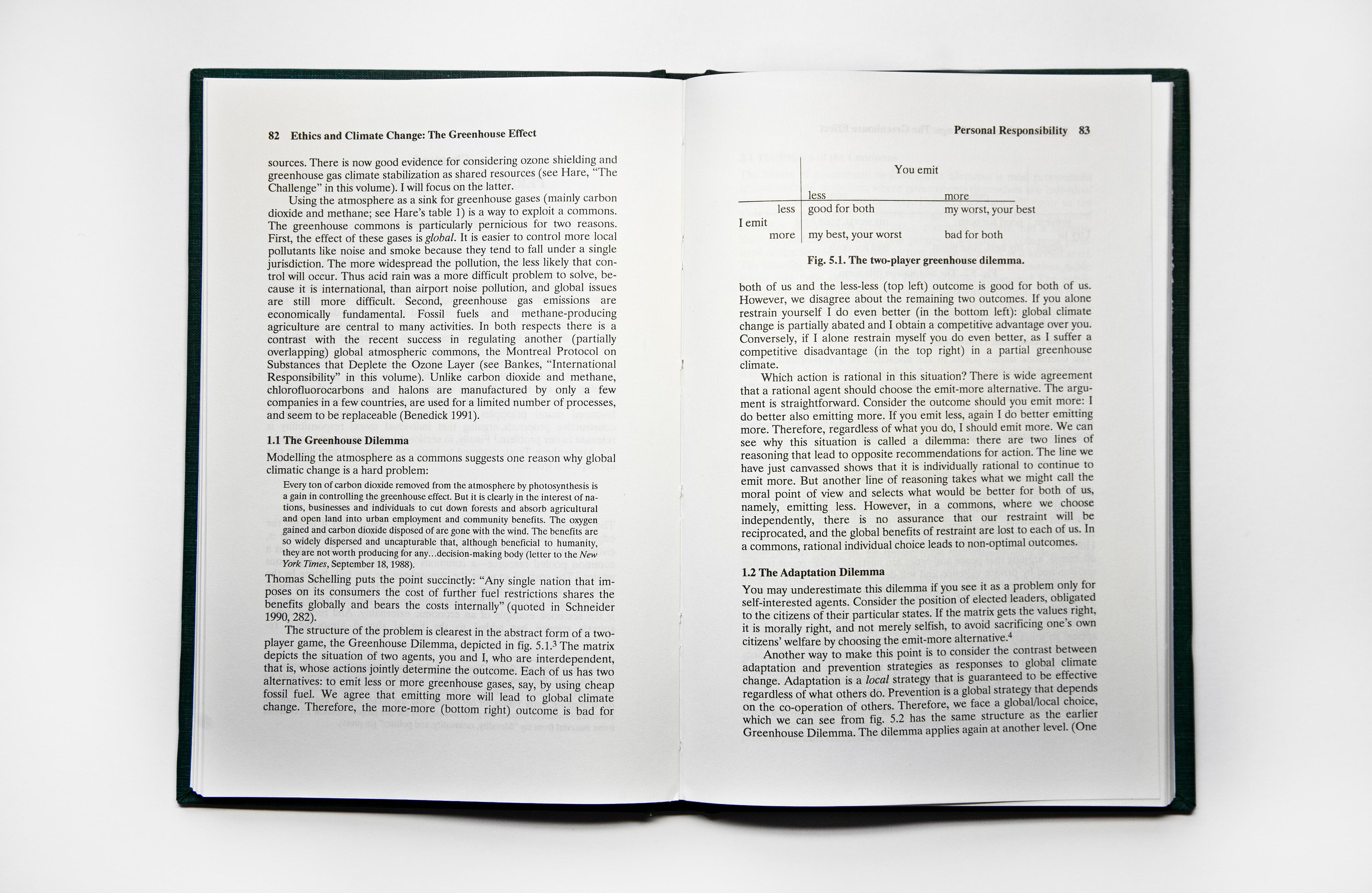 Ethics and Climate Change: The Greenhouse Effect, 1993