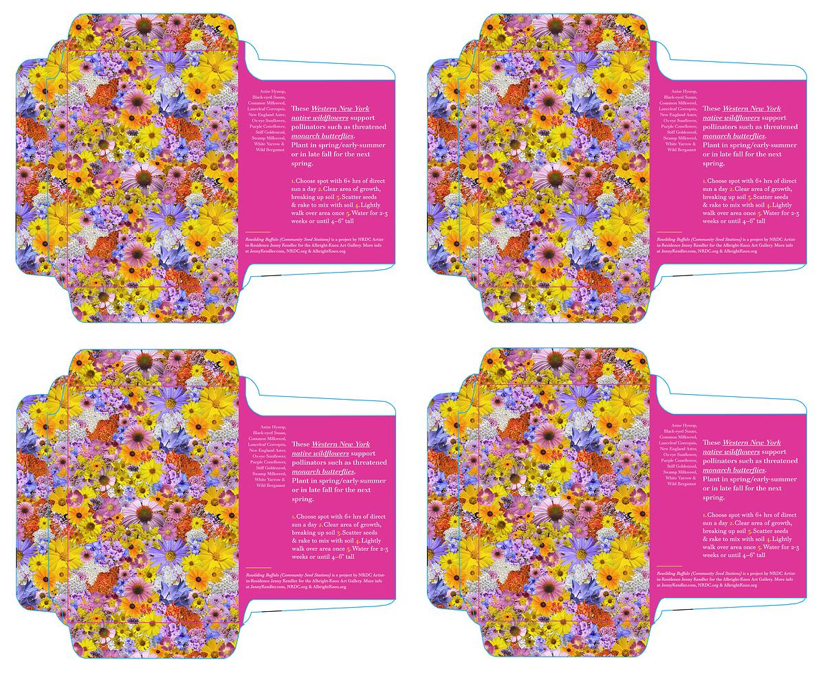 ReWilding New York (Community Seed Stations) Seed Packet Design