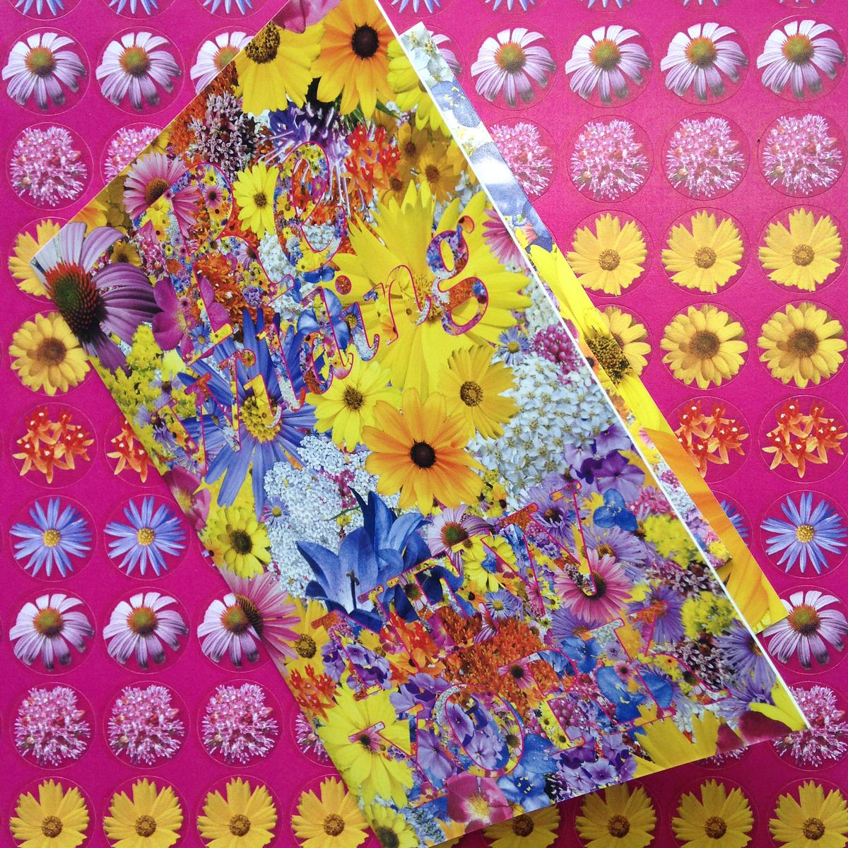 ReWilding New York - View of proof prints of seed packet card and stickers