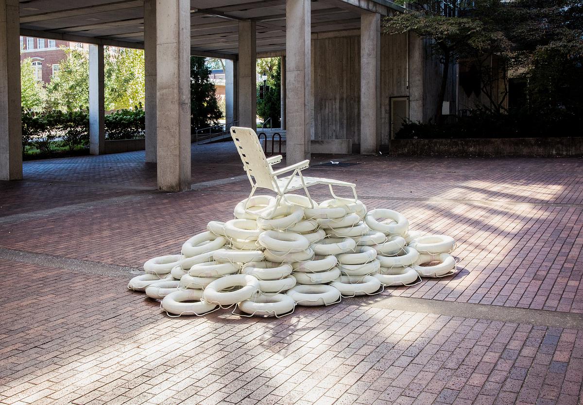 Lounging Through the Flood at the SIU Museum
