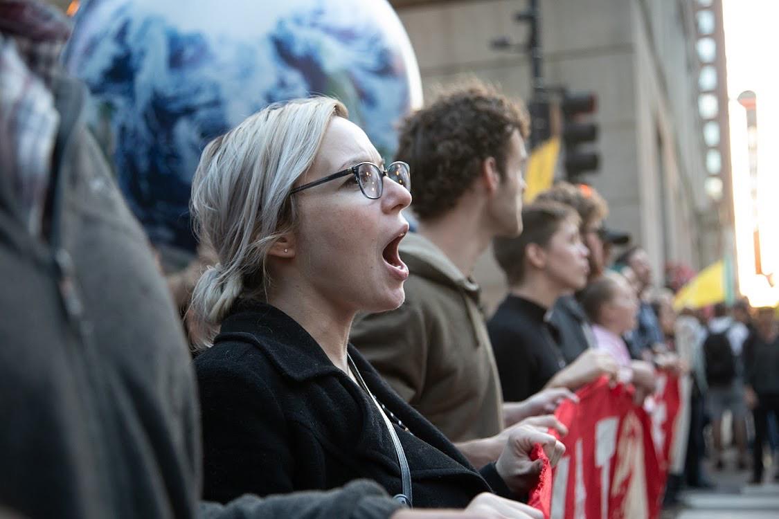 Oct 7th - Launch of the International Rebellion (Photo Credit: Denise Poloyac)