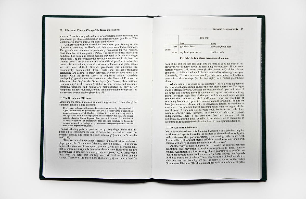 Ethics and Climate Change: The Greenhouse Effect, 1993
