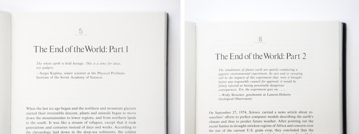 Fire & Ice: The Greenhouse Effect, Ozone Depletion and Nuclear Winter, 1990