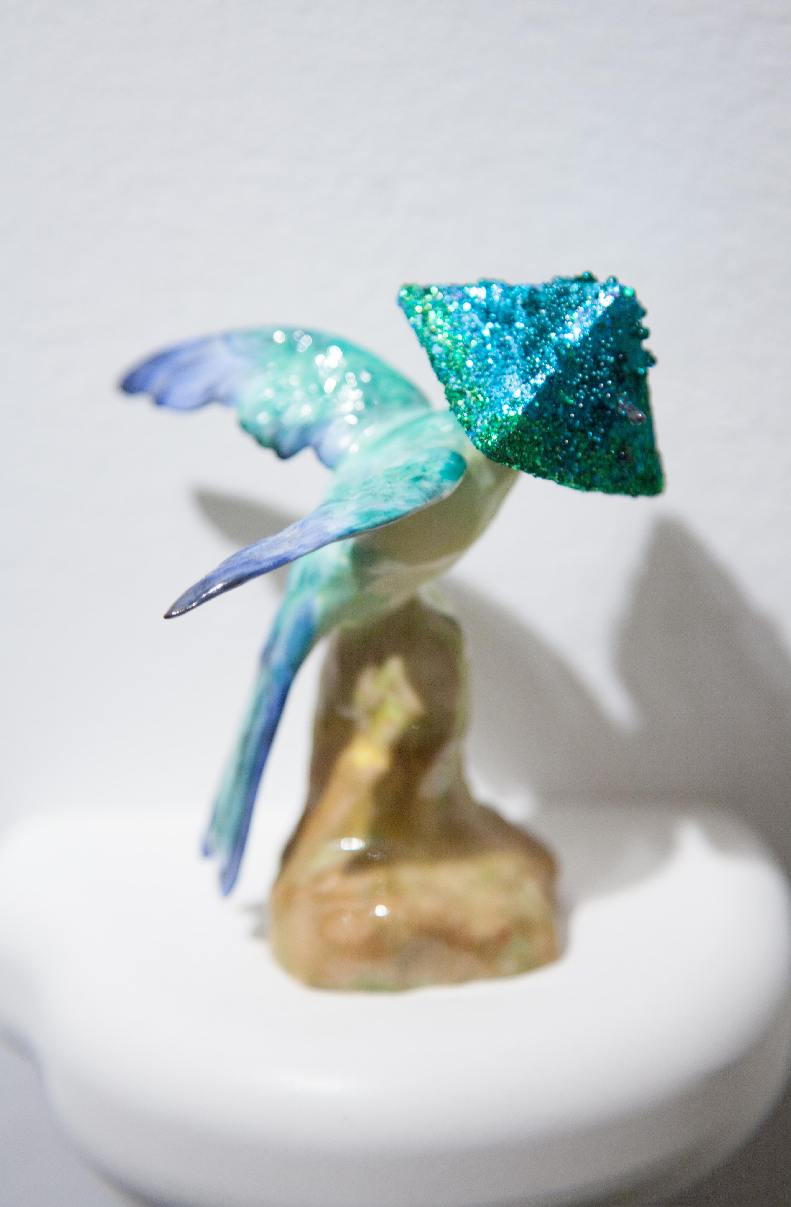 Camouflage XXVII (Disguise for Endangered Grey-bellied Comet Hummingbird)
