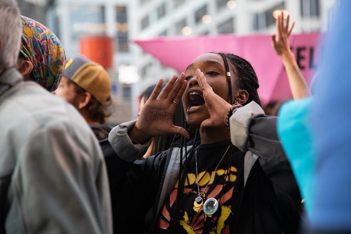 Oct 7th - Launch of the International Rebellion (Photo Credit: Denise Poloyac)