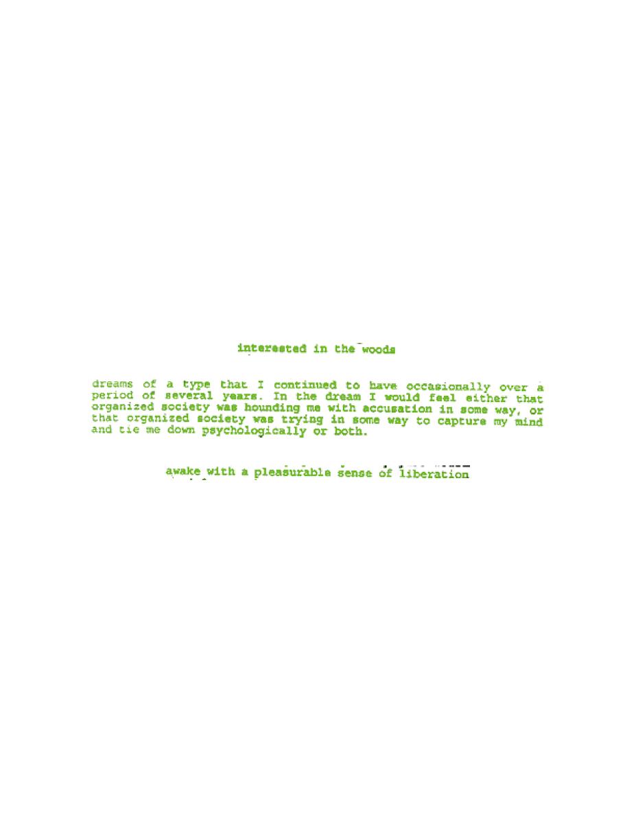 Evaluation (Chance Poem for TK)