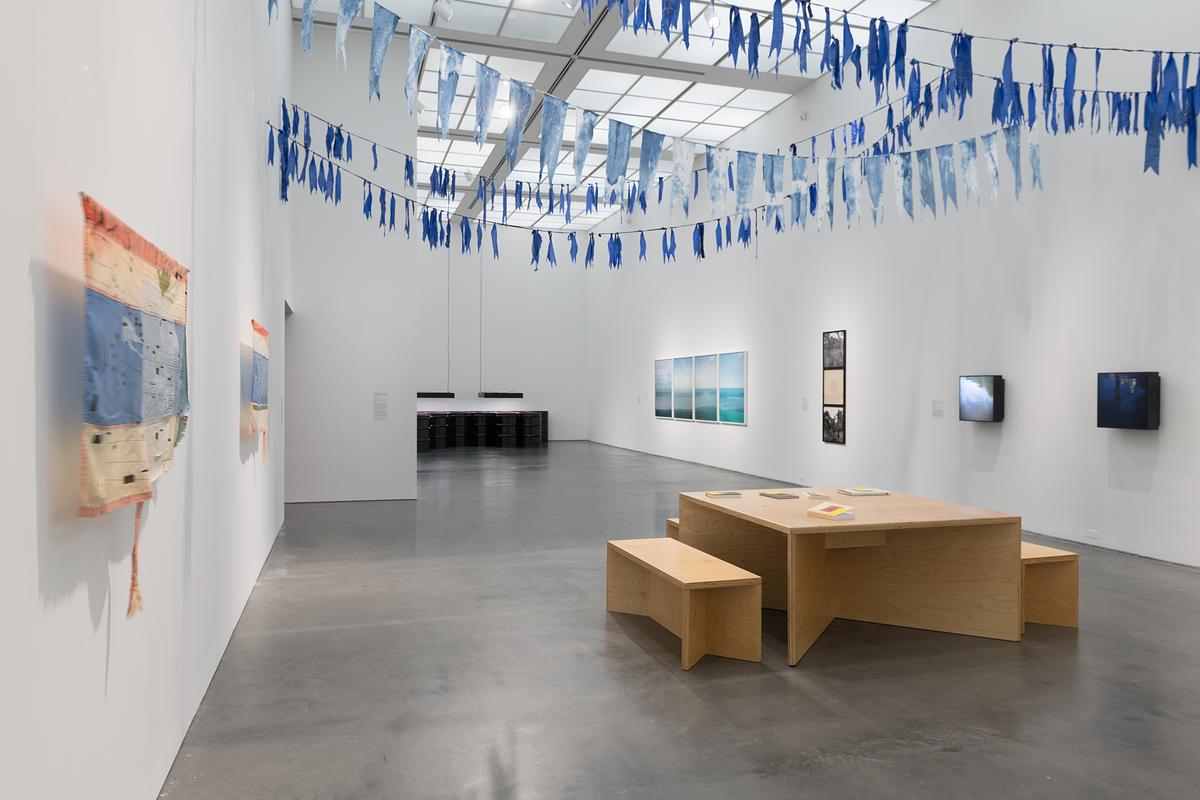 Water Flags at the MCA Chicago as part of Water After All