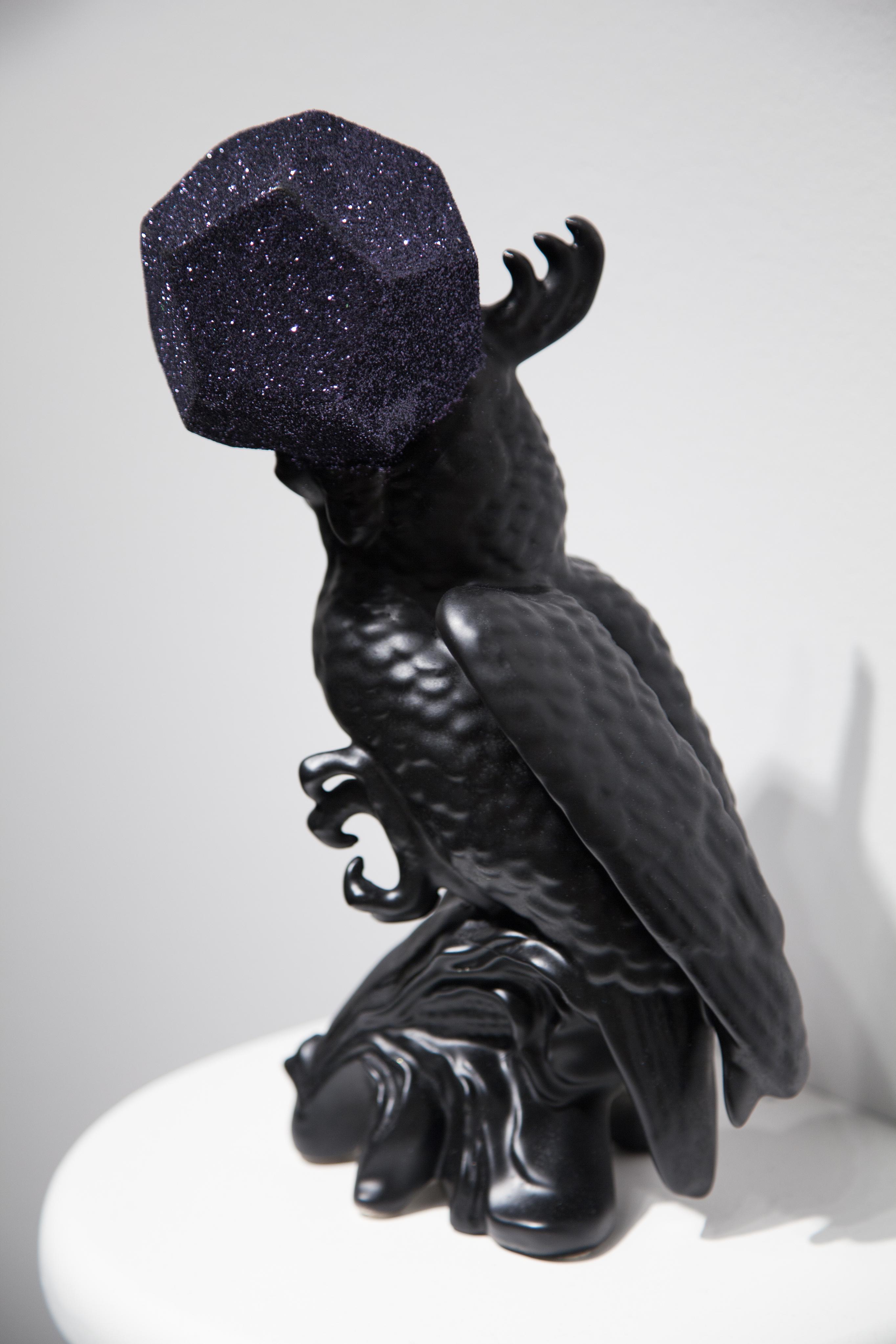 Camouflage XXX (Disguise for Endangered Yellow-crested Cockatoo with Glitter-scatter Enhancement)