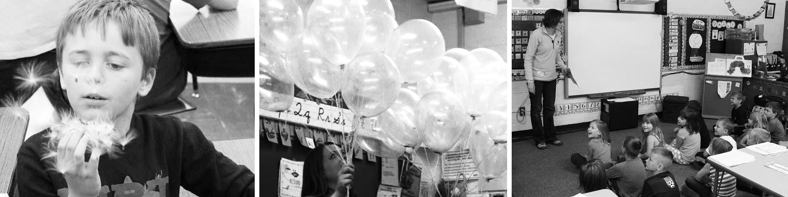 Milkweed Dispersal Balloons at Spring Grove Elementary