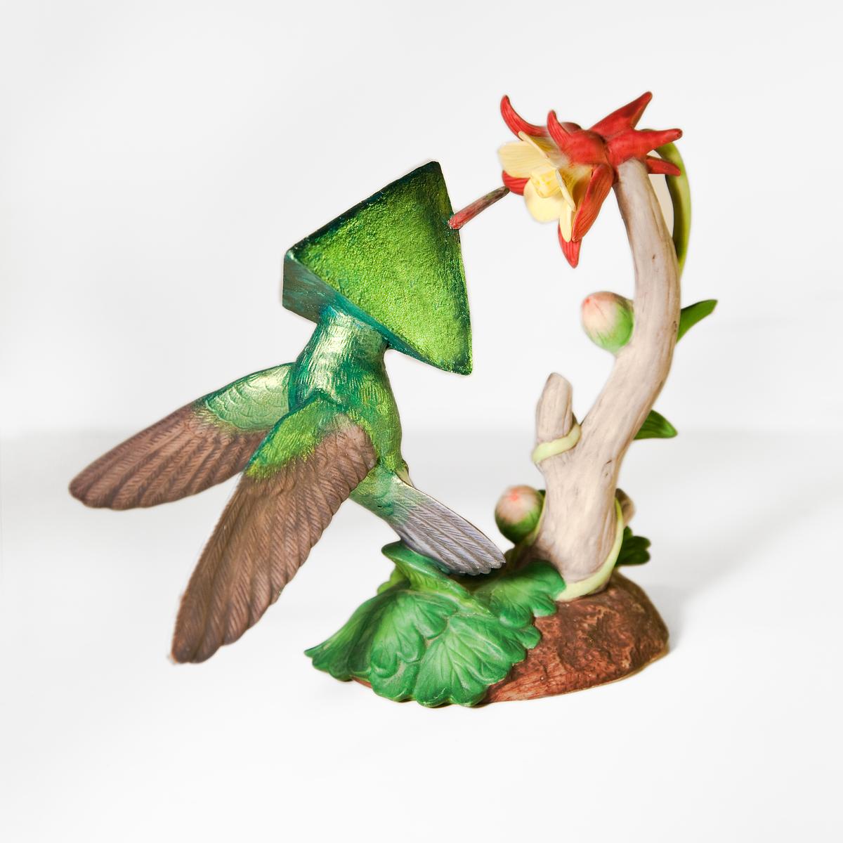 Camouflage X (Deflector Prototype for Endangered Coppery-bellied Puffleg Hummingbird)